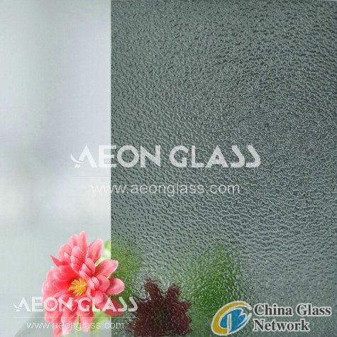 3mm-8mm  (Flora, Karatachi, Millennium, Mistlite, Nashiji etc) Glass Grey Patterned